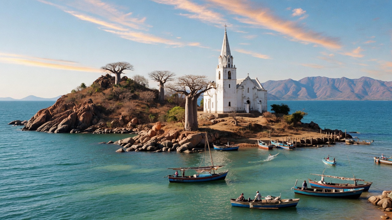 Likoma Island — St Peter’s Cathedral on the lake
